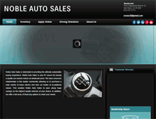 Tablet Screenshot of nobleautosales.hasyourcar.com