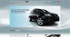 Desktop Screenshot of donjoseautosales.hasyourcar.com