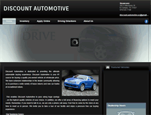 Tablet Screenshot of discountautomotive.hasyourcar.com