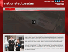 Tablet Screenshot of nationalautosales.hasyourcar.com